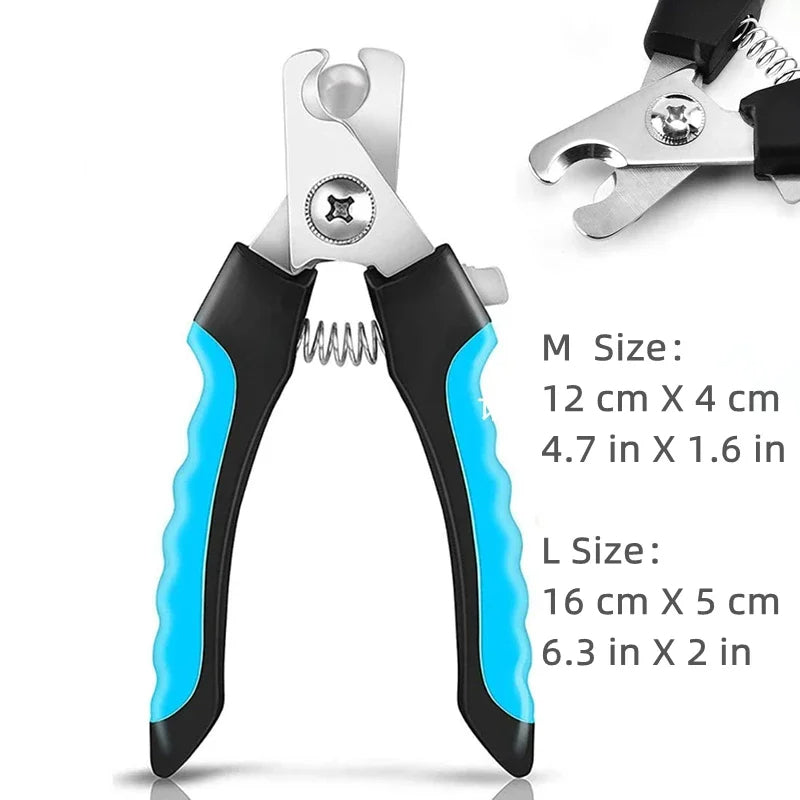 Pet Nail Clippers with Safety Guard