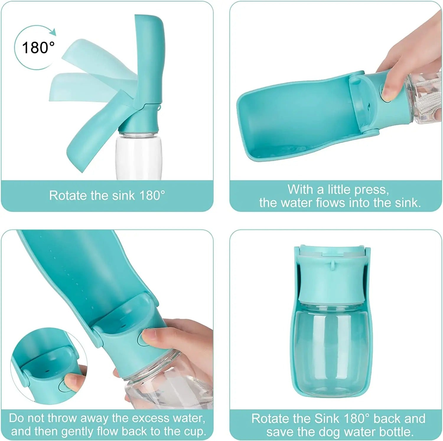 Portable Dog Water Bottle