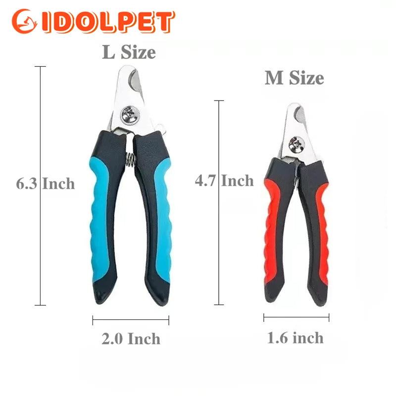 Pet Nail Clippers with Safety Guard