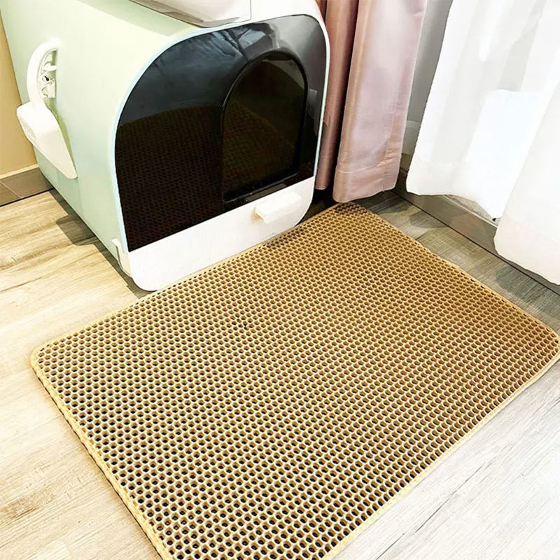 Self-Cleaning Litter Box Mat